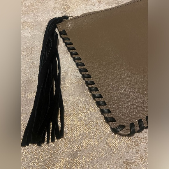 Garuglieri Genuine leather clutch made in Italy - Picture 3 of 5